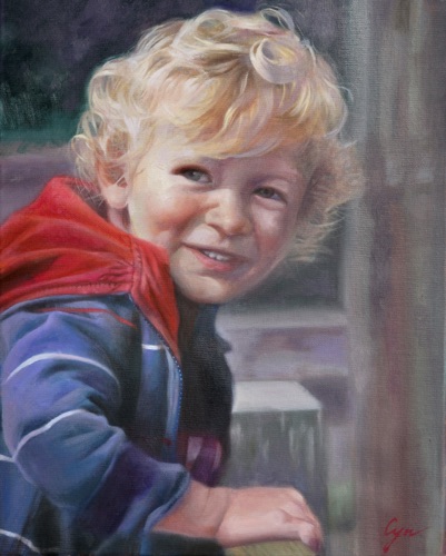 "Innocence"
Oil on canvas 16"x20"